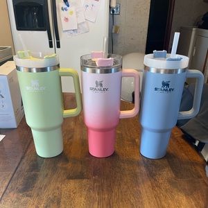 Lot of Three Stanley 40 oz Quenchers!!!!